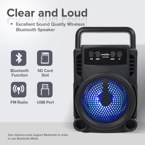 GTS 1360 Wireless Bluetooth Speaker EXTRA BASS