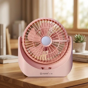 JYSUPER JY-1881 Rechargeable 8'' Desk Fan
